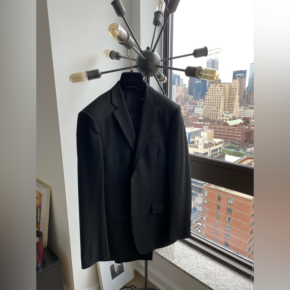 KENZO BLACK SUITE JACKET + PANTS